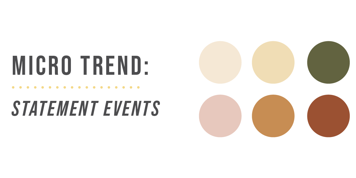 Statement Event Colors
